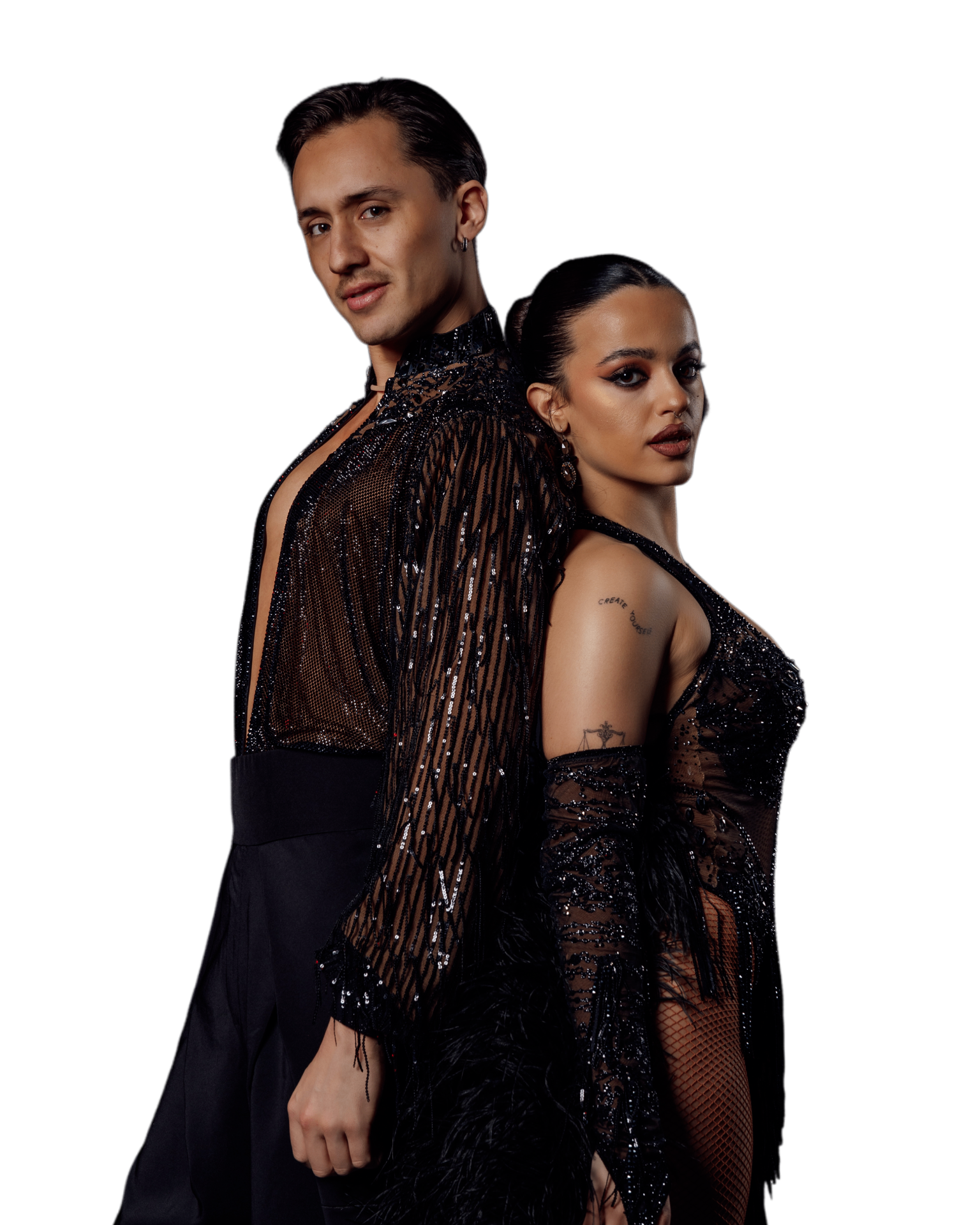 Nando and Margarita back to back